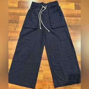 Young Fabulous & Broke Women’s Wide Leg Cropped Bohomenian Pants Size Small